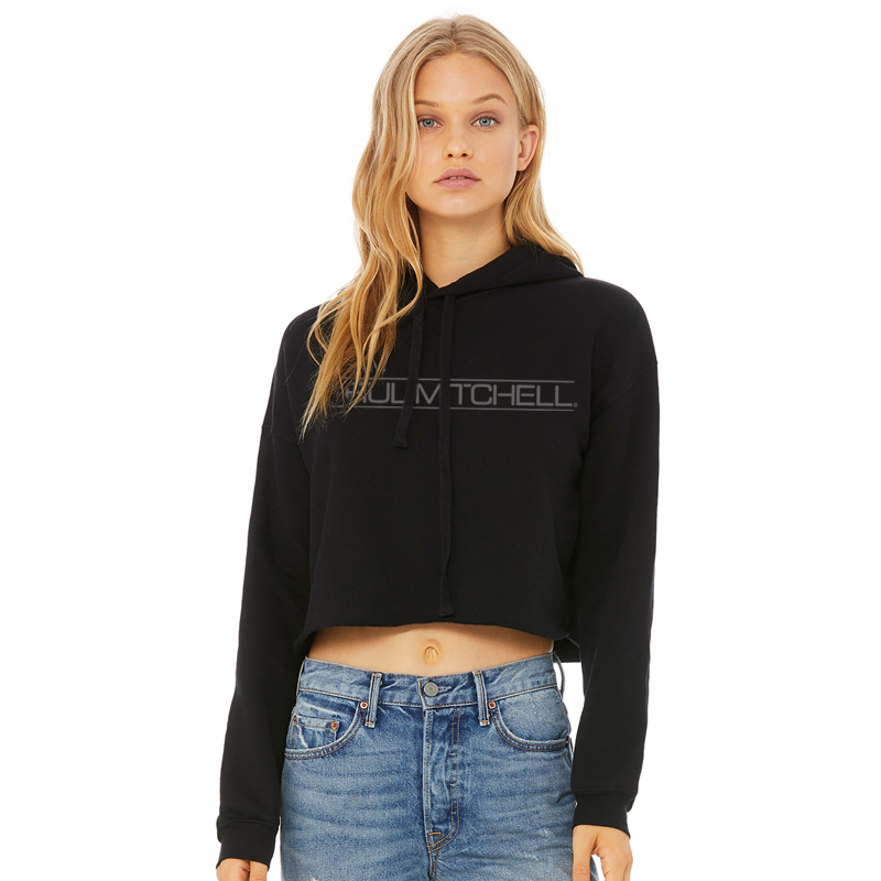 TEAM Paul Mitchell® ladies cropped hoodie – SHEARGEAR.COM
